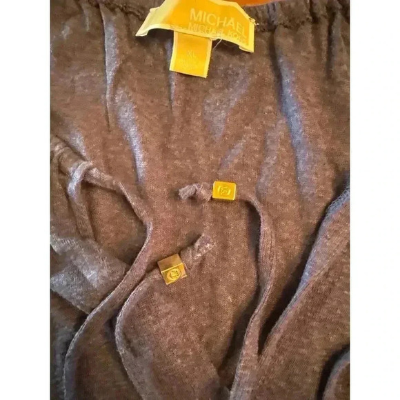 MICHAEL KORS v neck size XL TOP NAVY BLUE - Picture 4 of 4